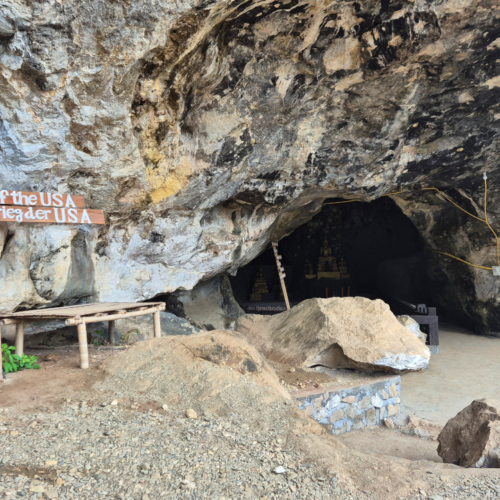 Laos Village Museum.
Ban Man da Caves. Laos Village Museum