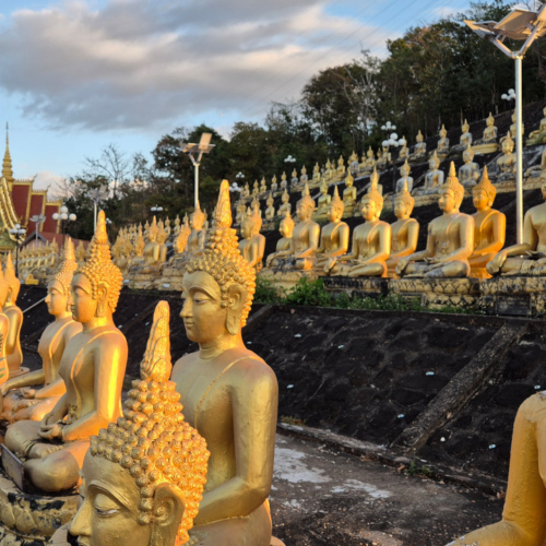 Laos Wat Pho Sa Luang Laos Wat Pho Sa Luang