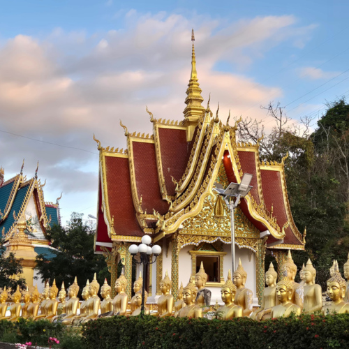 Laos Wat Pho Sa Luang Laos Wat Pho Sa Luang