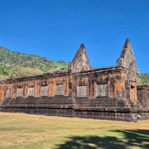 Laos temple Wat Phu Laos temple Wat Phu