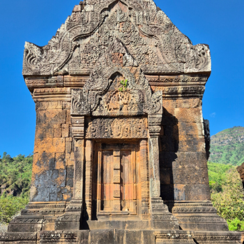 Laos temple Wat Phu Laos temple Wat Phu