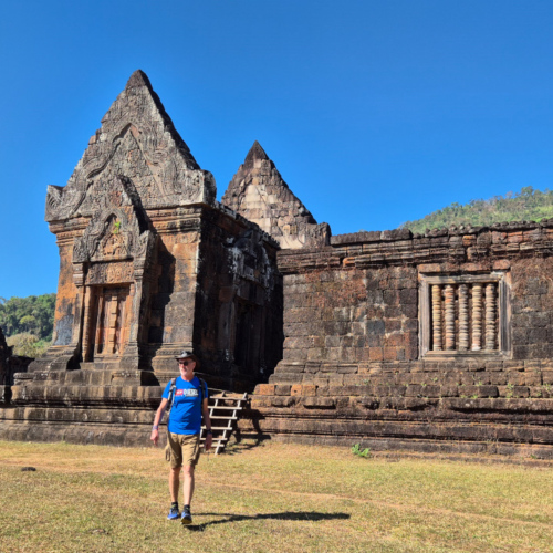 Laos temple Wat Phu Laos temple Wat Phu