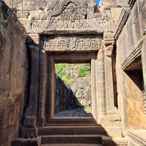 Laos temple Wat Phu Laos temple Wat Phu
