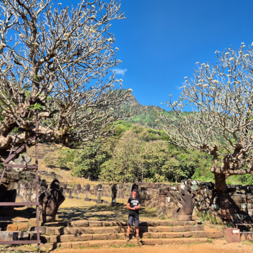 Laos temple Wat Phu Laos temple Wat Phu