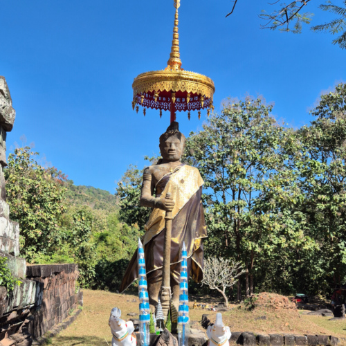 Laos temple Wat Phu Laos temple Wat Phu
