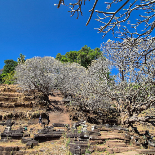 Laos temple Wat Phu Laos temple Wat Phu