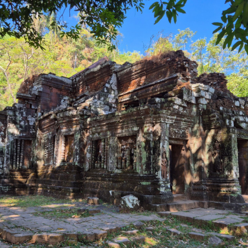 Laos temple Wat Phu Laos temple Wat Phu