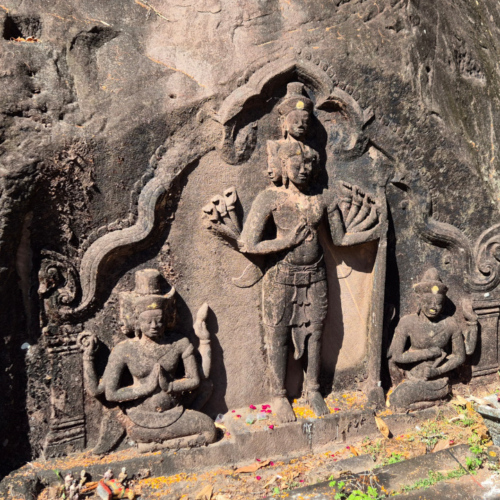 Laos temple Wat Phu Laos temple Wat Phu