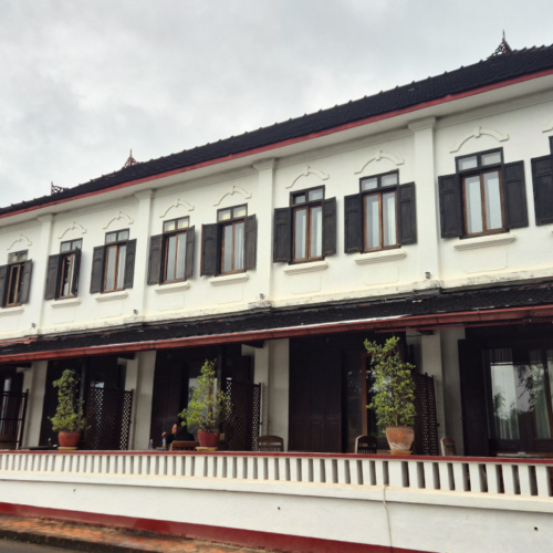 Luang Prabang Maisons coloniales. Laos Luang Prabang Maisons coloniales