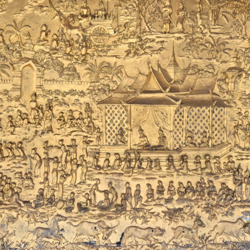Laos Luang Prabang le Wat Mai. Laos Luang Prabang le Wat Mai