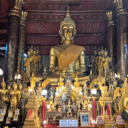 Laos Luang Prabang le Wat Mai. Laos Luang Prabang le Wat Mai