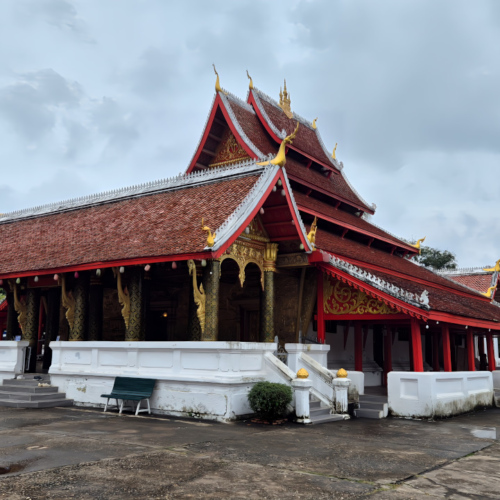 Laos Luang Prabang le Wat Mai. Laos Luang Prabang le Wat Mai