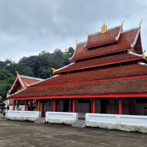 Laos Luang Prabang le Wat Mai. Laos Luang Prabang le Wat Mai