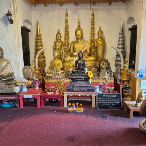 Luang Prabang le Mont Phousi. Laos Luang Prabang le Mont Phousi