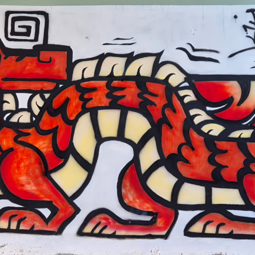 Thaïlande Ubon Ratchathani.
Graffitis. Thaïlande Ubon Ratchathani