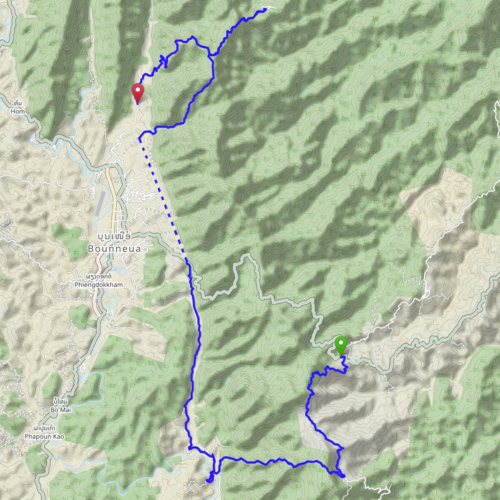 Laos 3 jours de trek dans montagne du Nord Laos 3 jours de trek dans montagne du Nord