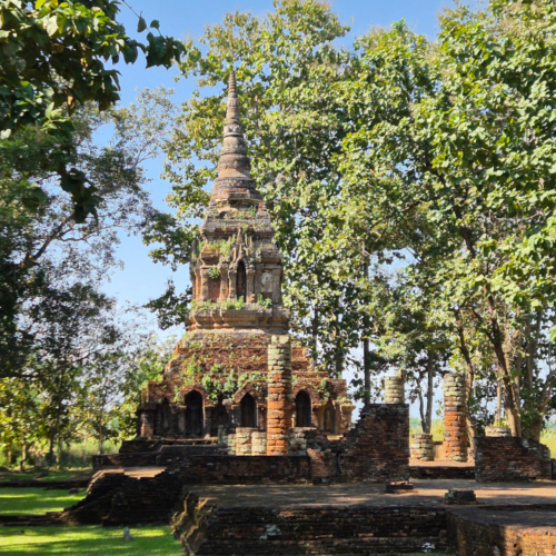 Thaïlande Temple Wat Pa Sak Thaïlande Temple Wat Pa Sak