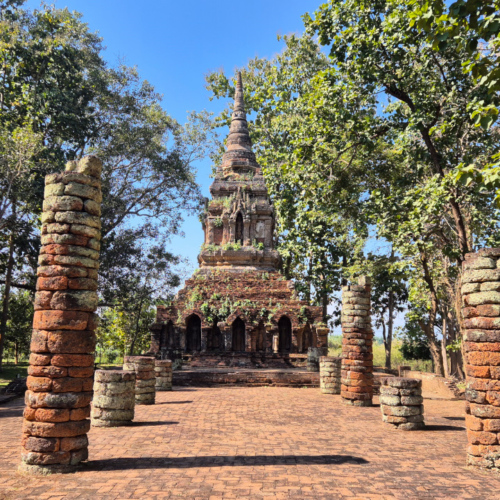 Thaïlande Temple Wat Pa Sak Thaïlande Temple Wat Pa Sak
