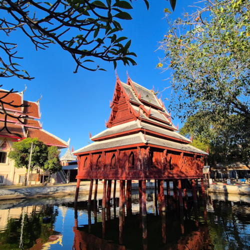 Thaïlande Ubon Ratchathani Wat Tung Si Muang. Thaïlande Ubon Ratchathani Wat Tung Si Muang