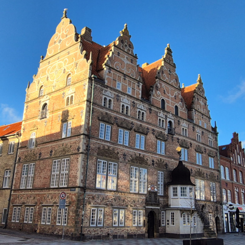 Danemark Aalborg.
La Maison de Jens Bangs. Danemark Aalborg