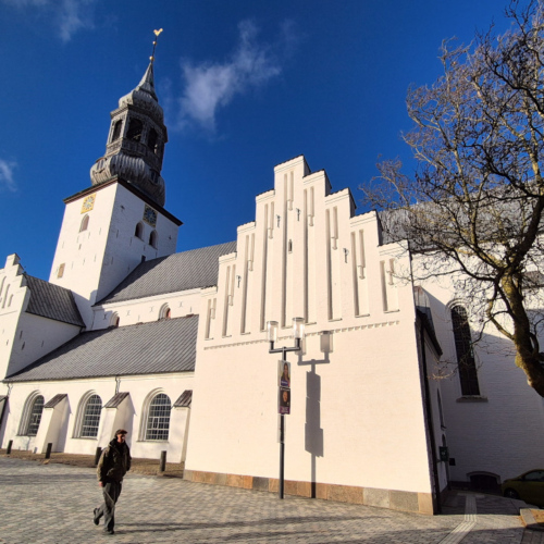 Danemark Aalborg.
la Budolfi Cathedral Danemark Aalborg
