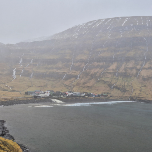 Îles Féroé un jour de tempête Tjørnuvik Îles Féroé un jour de tempête Tjørnuvik