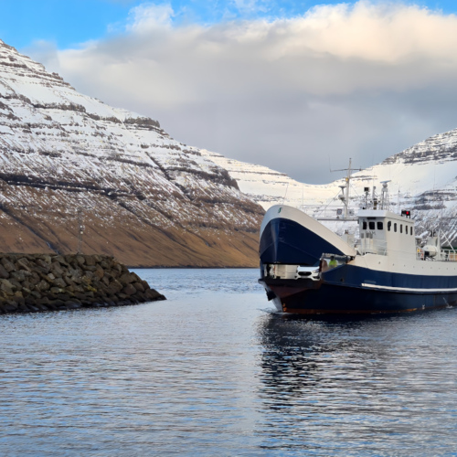 Îles Féroé Kalsoy retour en ferry Îles Féroé Kalsoy retour en ferry