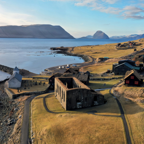 Îles Féroé Kirkjubøur Îles Féroé Kirkjubøur