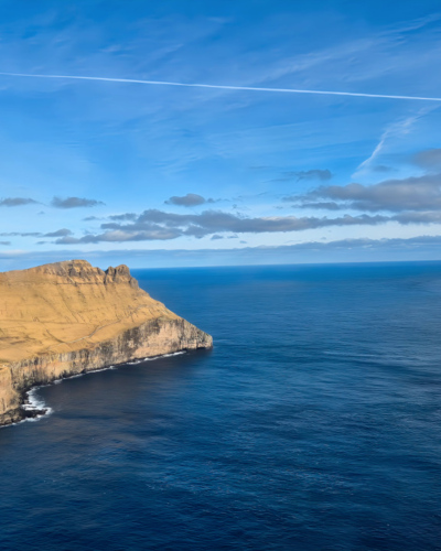 Îles Féroé vol hélico de Tórshavn à Suðuroy Îles Féroé vol hélico de Tórshavn à Suðuroy