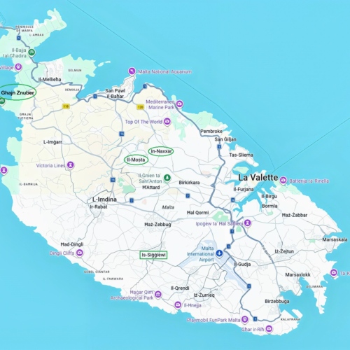 Île de Malte Mosta Naxxar Ghajn Znuber Île de Malte Mosta Naxxar Ghajn Znuber