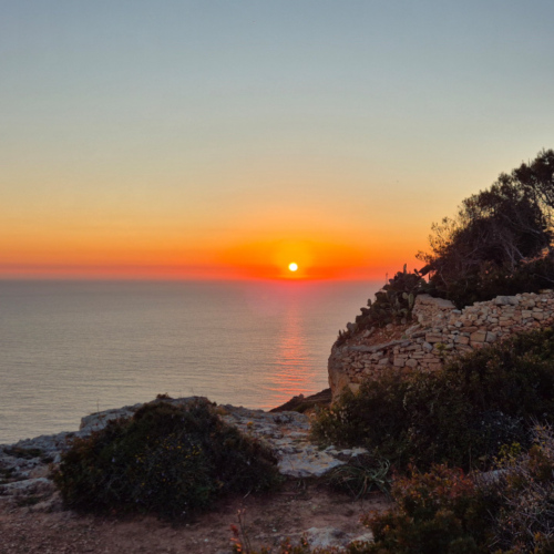 Malte Coucher de Soleil à Dingli Viewpoint Malte Coucher de Soleil à Dingli Viewpoint