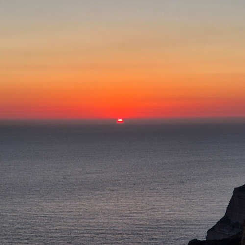 Malte Coucher de Soleil à Dingli Viewpoint Malte Coucher de Soleil à Dingli Viewpoint
