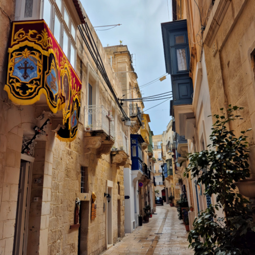 Malte les Trois Cités, ruelles de Birgu. Malte les Trois Cités Birgu