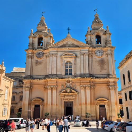Malte Mdina Cathédrale Saint Paul Malte Mdina Cathédrale Saint Paul