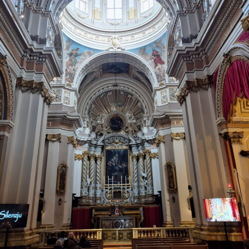 Malte Is Siggiewi. L'église de Siggiewi Malte Is Siggiewi