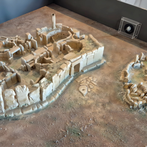 Malte le Temple Ħaġar Qim. Malte le Temple Hagar Qim