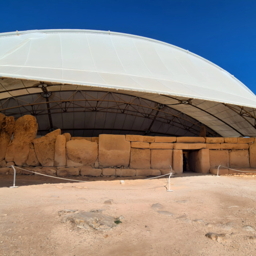 Malte le Temple Ħaġar Qim. Malte le Temple Hagar Qim