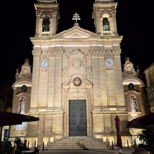 Gozo, Victoria (Rabat) La Basilique St George. Gozo Victoria Rabat Basilique St George
