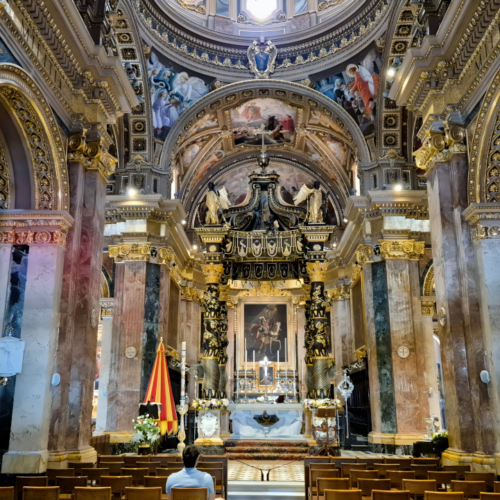 Gozo, Victoria (Rabat) La Basilique St George. Gozo Victoria Rabat Basilique St George