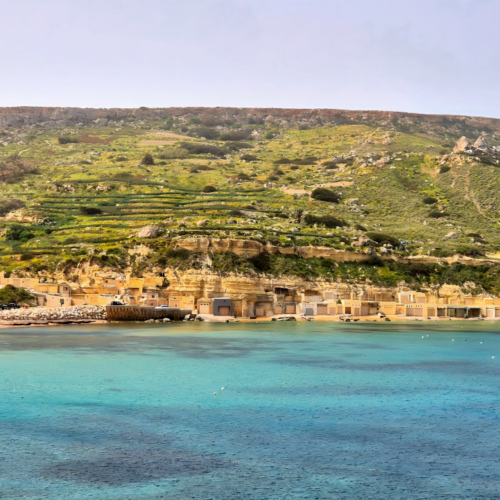 Malte Gnejna Bay Malte Gnejna Bay