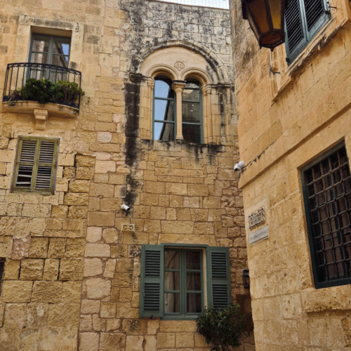 Malte, les ruelles de Mdina. Malte Mdina