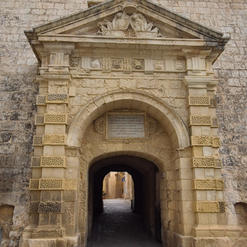 Malte, les ruelles de Mdina. Malte Mdina