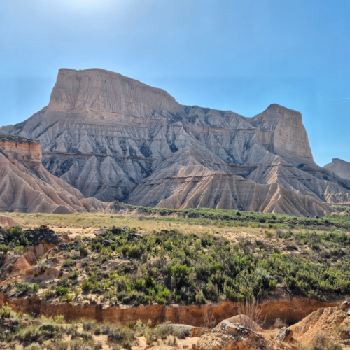 Bardenas Reales. Le sommet que j'aurais voulu atteindre. Bardenas Reales
