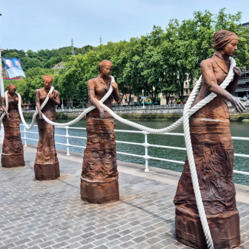 Bilbao, « Las Sirgueras » de Dora Salazar. Bilbao