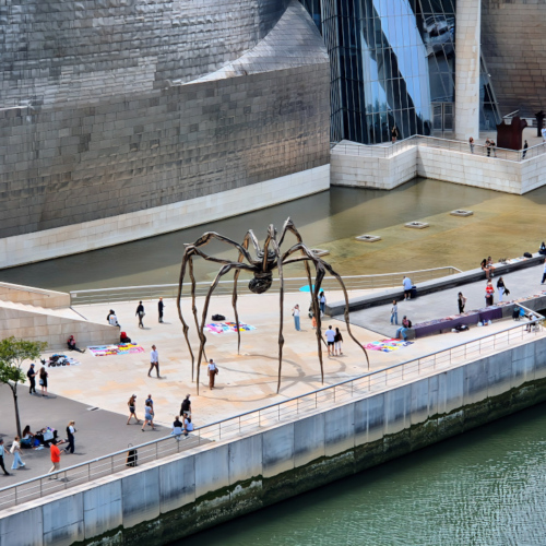 Bilbao, Musée Guggenheim. «Maman» de Louise Bourgeois. Bilbao