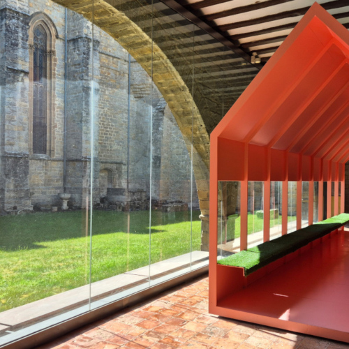 Pampelune la Cathédrale Santa María la Real Le Musée. Espace contemplatif. Pampelune la Cathédrale Santa María la Real Le Musée