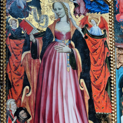 Cathédrale de Tudela La Chapelle Notre Dame de l'espérance tombeau de Francés de
Vvillaespesa. Cathédrale de Tudela La Chapelle Notre Dame de l'espérance retable