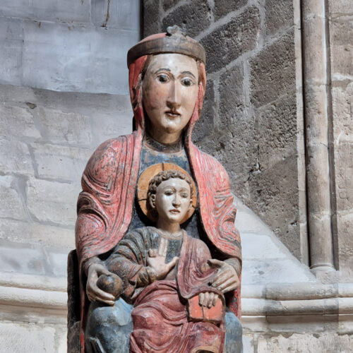 Cathédrale de Tudela La Vierge Blanche Cathédrale de Tudela La Vierge Blanche