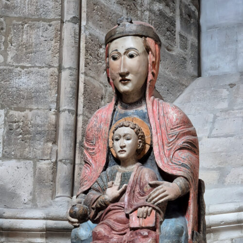 Cathédrale de Tudela La Vierge Blanche Cathédrale de Tudela La Vierge Blanche
