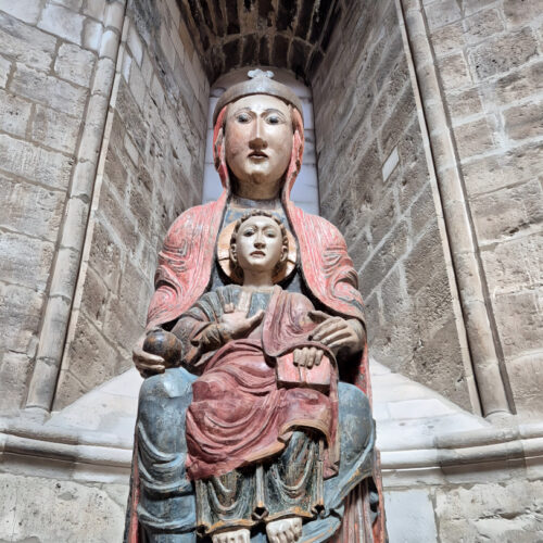 Cathédrale de Tudela La Vierge Blanche Cathédrale de Tudela La Vierge Blanche
